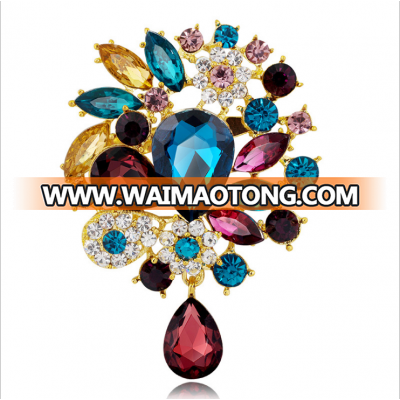 Waimaotong 's Approved Manufacturer And Wholesale Wedding Rhinestone Brooch For Wedding Decorations