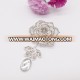 New Arrival Promotion Rose Shape Women Flower Brooch Pin