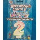 2017 hot selling birthday candles